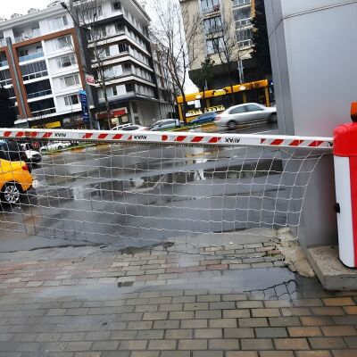 Bariyer Güvenlik Filesi - Overloklu