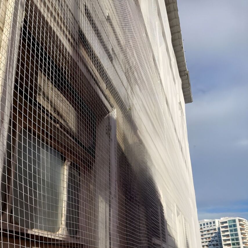 Dış Cephe Dökülme Filesi / Overloklu - 1