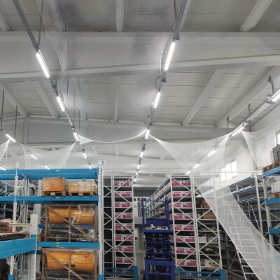 Fabrika Kuş Önleme Filesi Ağı