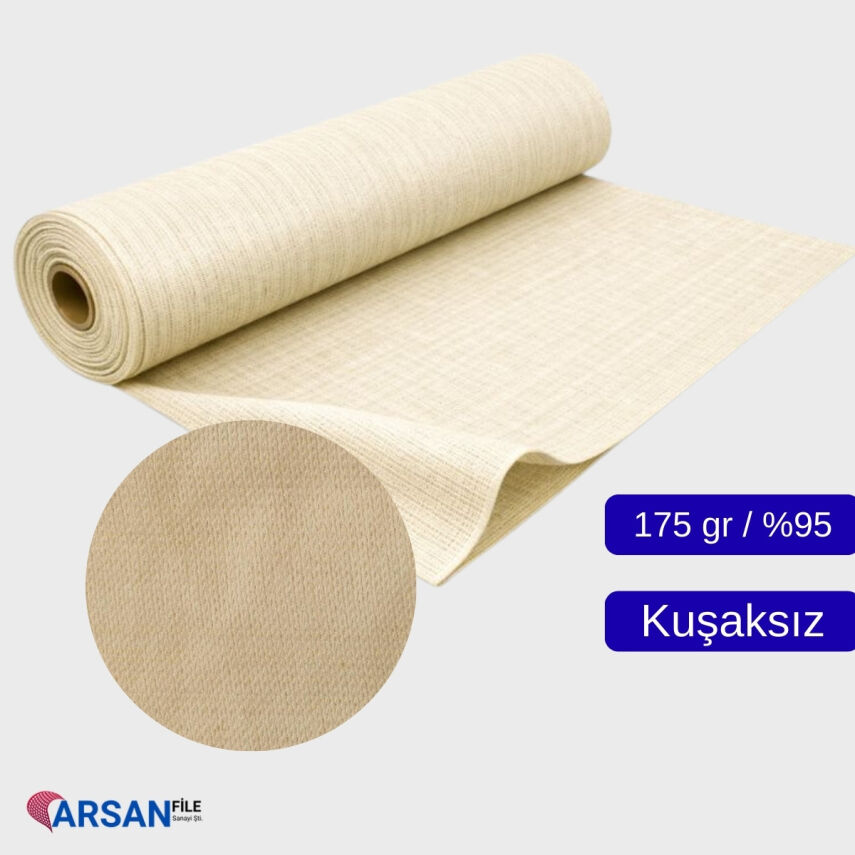 Gölgelik File 175 Gram %95 – Krem (Kuşaklı / Kuş Gözlü – Kuşaksız) - Kopya - 2